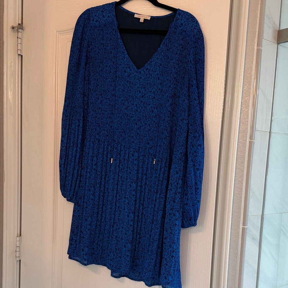 Elegant Blue Women's Dress